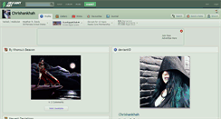 Desktop Screenshot of chrishankhah.deviantart.com