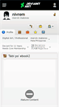 Mobile Screenshot of nivrem.deviantart.com