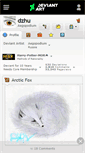 Mobile Screenshot of dzhu.deviantart.com
