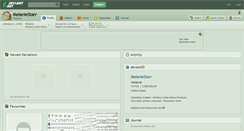 Desktop Screenshot of melaniestarr.deviantart.com