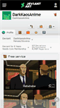 Mobile Screenshot of darkkaosanime.deviantart.com
