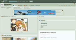 Desktop Screenshot of abexmihashi.deviantart.com