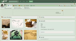 Desktop Screenshot of liya.deviantart.com