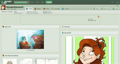 Desktop Screenshot of bloodonthemoon5.deviantart.com
