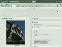 Tablet Screenshot of dutdee.deviantart.com