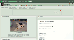 Desktop Screenshot of darkkairi777.deviantart.com