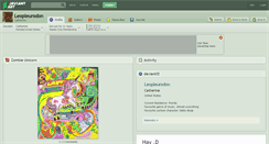 Desktop Screenshot of leopleurodon.deviantart.com