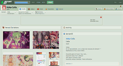 Desktop Screenshot of noka-celia.deviantart.com