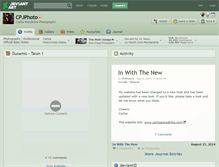Tablet Screenshot of cpjphoto.deviantart.com