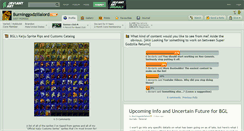 Desktop Screenshot of burninggodzillalord.deviantart.com