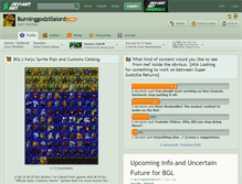 Tablet Screenshot of burninggodzillalord.deviantart.com