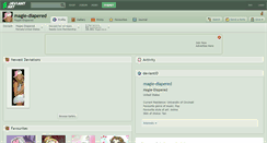 Desktop Screenshot of magie-diapered.deviantart.com