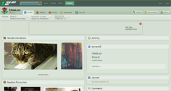 Desktop Screenshot of lissaloo.deviantart.com