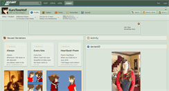 Desktop Screenshot of kurotorawolf.deviantart.com