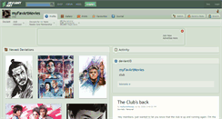 Desktop Screenshot of myfavartmovies.deviantart.com