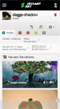 Mobile Screenshot of dagga-shadow.deviantart.com