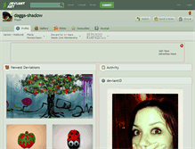 Tablet Screenshot of dagga-shadow.deviantart.com