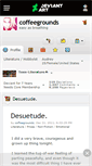 Mobile Screenshot of coffeegrounds.deviantart.com