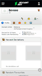 Mobile Screenshot of beveee.deviantart.com