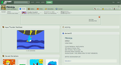 Desktop Screenshot of pikininja.deviantart.com