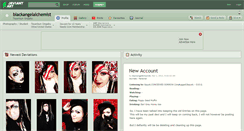 Desktop Screenshot of blackangelalchemist.deviantart.com