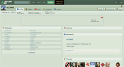 Desktop Screenshot of ecclaed.deviantart.com