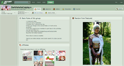 Desktop Screenshot of darkhetaliacosplay.deviantart.com