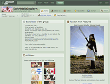 Tablet Screenshot of darkhetaliacosplay.deviantart.com