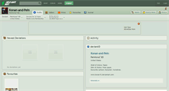 Desktop Screenshot of konan-and-pein.deviantart.com
