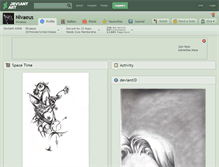 Tablet Screenshot of nivaeus.deviantart.com