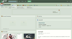 Desktop Screenshot of dead-dream.deviantart.com