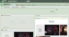 Desktop Screenshot of blazeplanet.deviantart.com