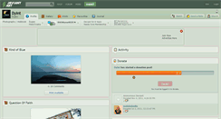 Desktop Screenshot of dyint.deviantart.com