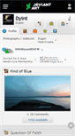 Mobile Screenshot of dyint.deviantart.com