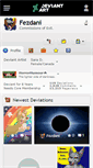 Mobile Screenshot of fezdani.deviantart.com