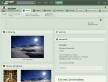Tablet Screenshot of erciyes.deviantart.com