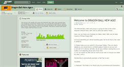Desktop Screenshot of dragon-ball-new-age.deviantart.com