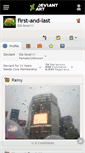 Mobile Screenshot of first-and-last.deviantart.com
