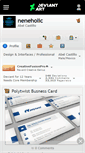 Mobile Screenshot of neneholic.deviantart.com