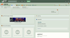 Desktop Screenshot of jabville.deviantart.com