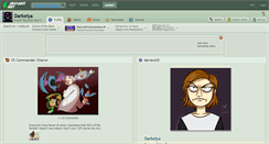 Desktop Screenshot of darkeiya.deviantart.com