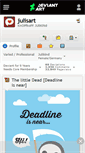 Mobile Screenshot of julisart.deviantart.com