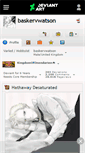 Mobile Screenshot of baskervwatson.deviantart.com