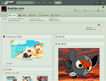 Tablet Screenshot of blackops-jurio.deviantart.com