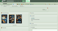 Desktop Screenshot of mortizio.deviantart.com