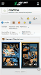 Mobile Screenshot of mortizio.deviantart.com