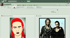 Desktop Screenshot of cloveralien89.deviantart.com