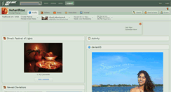 Desktop Screenshot of mohanirose.deviantart.com