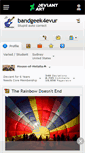 Mobile Screenshot of bandgeek4evur.deviantart.com