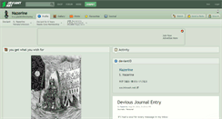 Desktop Screenshot of nazerine.deviantart.com